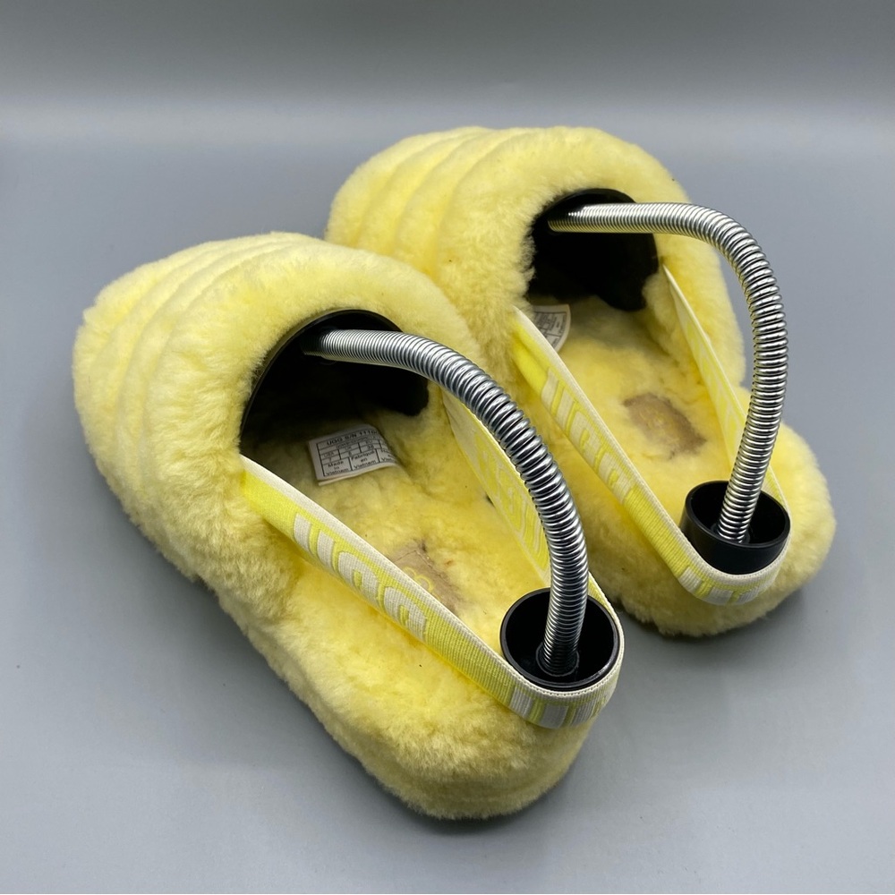 UGG Women's Slippers in Sunny Yellow - Picture 3 of 4